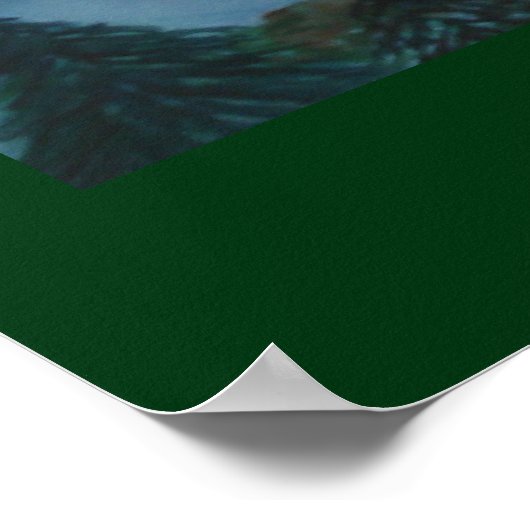 Lopende arend poster (Hoek)