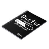 Lopende arts notitieboek (Linkerzijde)