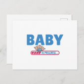 lopende baby briefkaart (Voorkant / Achterkant)