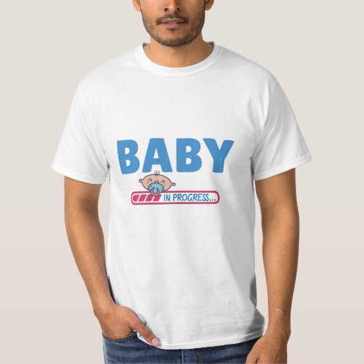lopende baby t-shirt (Voorkant)