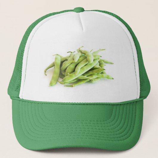 Lopende bonen trucker pet (Voorkant)