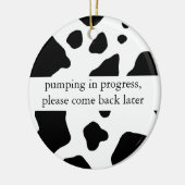 Lopende deurschakelaar keramisch ornament (Links)