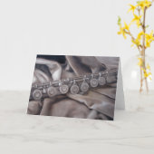 Lopende fluit kaart (Gele Bloem)