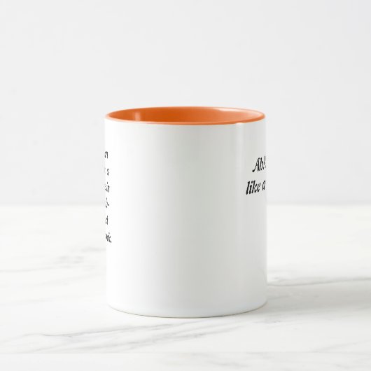 Lopende geïnspireerde Nice Cup van Tea Mok (Midden)