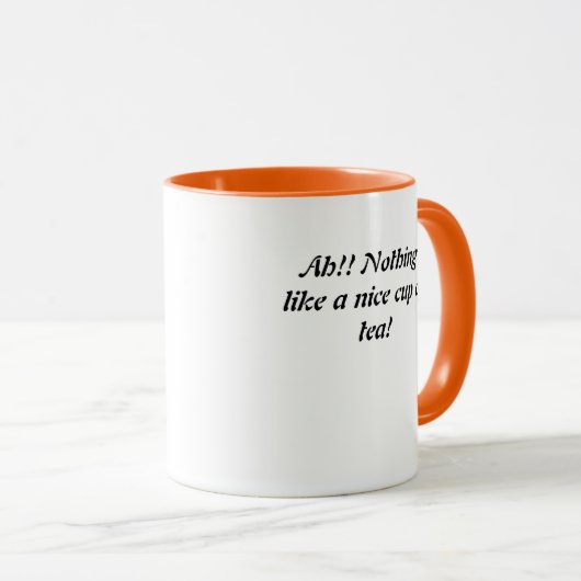 Lopende geïnspireerde Nice Cup van Tea Mok (Voorkant rechts)