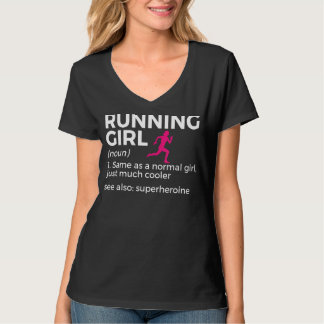 Lopende gipsafhankelijke Funny Runner T-shirt