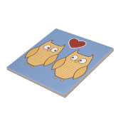 Lopende hartliefde tegeltje (Zijkant)