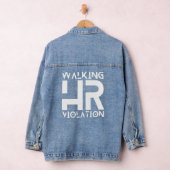 Lopende HR-overtreding Funny Meme Premium Denim Jacket (Hangar)