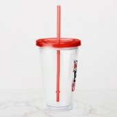 Lopende HR-overtreding Human Resources Nightmare Acryl Drinkbeker (Rechts)