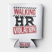 Lopende HR-overtreding Human Resources Nightmare Blikjeskoeler (Voorkant)