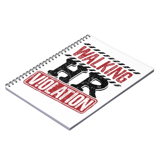 Lopende HR-overtreding Human Resources Nightmare Notitieboek (Linkerzijde)