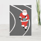 Lopende Kerstmis Feestdagen Kaart (Voorkant)