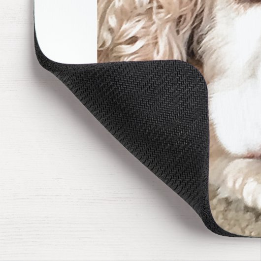 ***LOPENDE KOPER SPANIEL** MUISMAT (Hoek)