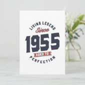 Lopende Legende sinds 1955 Geb. Kaart (Staand voorkant)