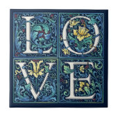 LOPENDE letters Tegeltje (Voorkant)