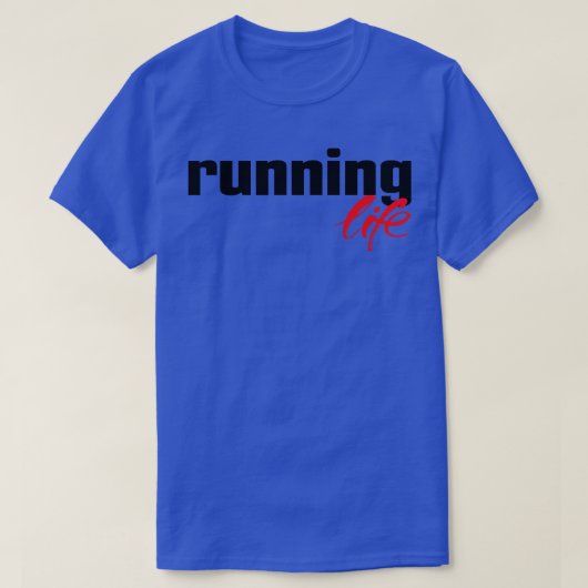 Lopende levensduur t-shirt (Design voorkant)