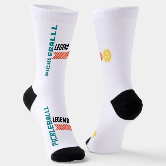 Lopende liefdesspeler met Pickleball socks Sokken (Gebogen)