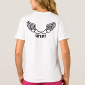 Lopende loper t-shirt (Achterkant)