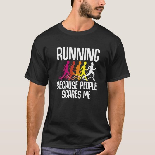 Lopende marathon Runner Love Training T-shirt (Voorkant)