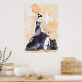 LOPENDE OGEN POSTER (Keuken)