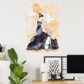 LOPENDE OGEN POSTER (Thuiskantoor)