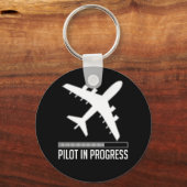 Lopende piloot sleutelhanger (Voorkant)