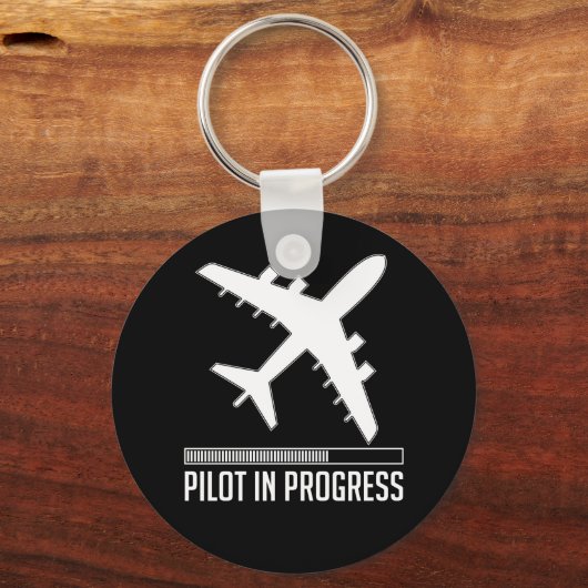 Lopende piloot sleutelhanger (Voorkant)