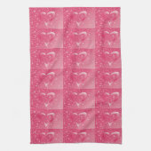 **LOPENDE PINKHOOREN** KITCHEN TOWEL THEEDOEK (Verticaal)
