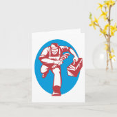 Lopende Plumber Kaart (Gele Bloem)