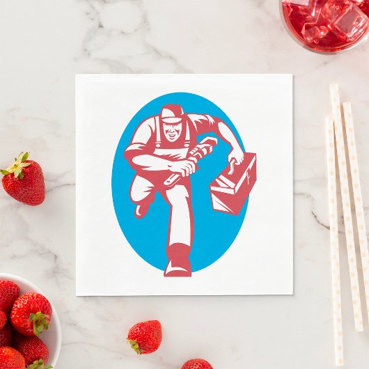 Lopende Plumber Servet