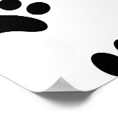 Lopende poten poster (Hoek)