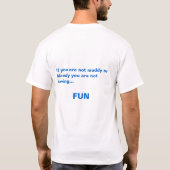 Lopende regel t-shirt (Achterkant)