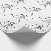 Lopende ritten, loopbanen, triatleten cadeaupapier (Hoek)