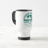 Lopende rivier (kano) reisbeker (Voorkant links)