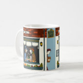 Lopende spenen, rogge koffiemok (Voorkant links)