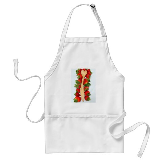 Lopende Spoonful Apron Standaard Schort (Voorkant)