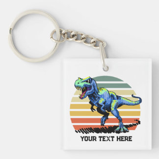 lopende T-Rex-Sleutelhanger Sleutelhanger