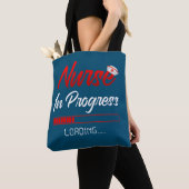 Lopende verpleegkundigen en studenten tote bag (Dichtbij)