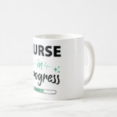 Lopende verpleegster koffiemok (Voorkant rechts)
