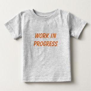 Lopende werkzaamheden - kinder shirt