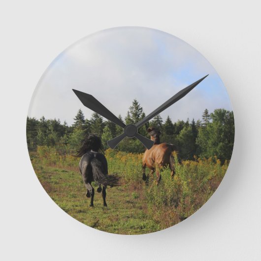 Lopende Wildernis Ronde Klok (Voorkant)