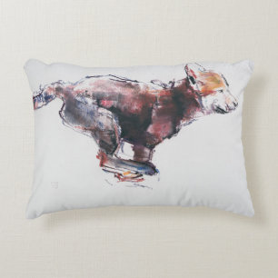 Lopende wolvenpup decoratief kussen