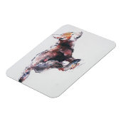 Lopende wolvenpup magneet (Linkerzijde)