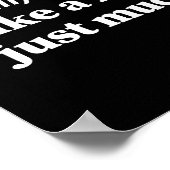 Loper als een normale atleet is gewoon veel koeler poster (Hoek)