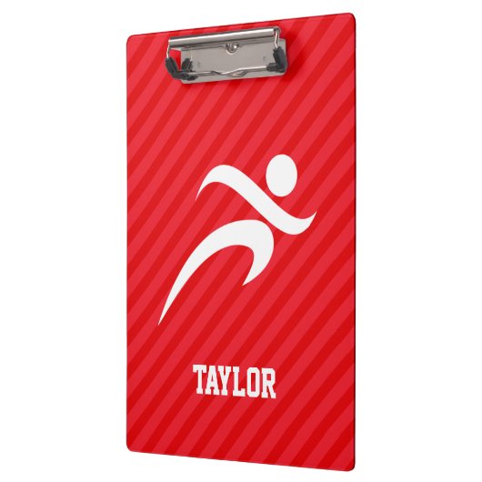 Loper; Scarlet Red Stripes Klembord (Links)