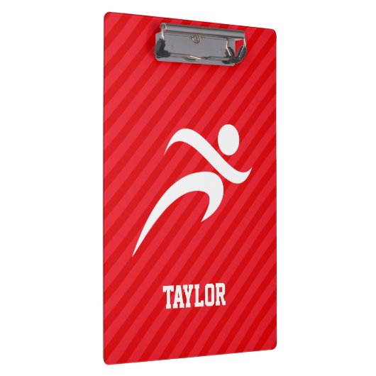 Loper; Scarlet Red Stripes Klembord (Rechts)