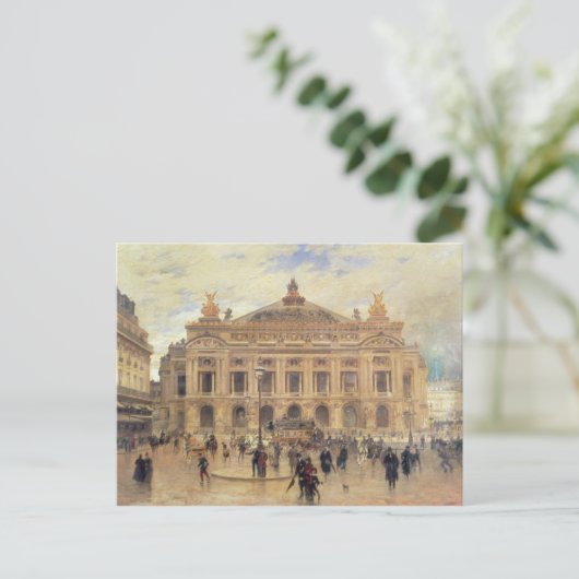 L'Opera, Parijs Briefkaart (Staand voorkant)
