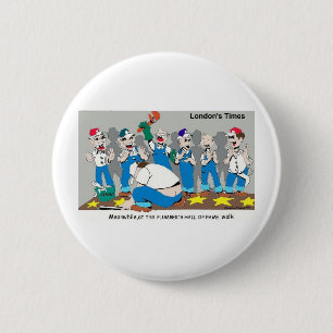 Lopers Hall Of Fame Grappige Cadeaus & Verzamelaar Ronde Button 5,7 Cm