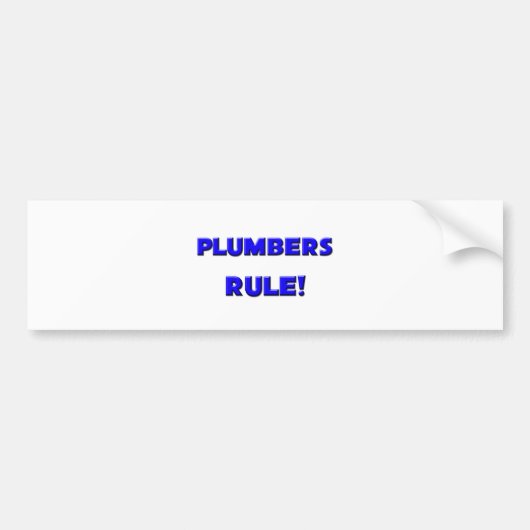 Lopers zijn de baas! bumpersticker (Voorkant)