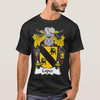 Lopez Coat of Arms Family Crest T-shirt